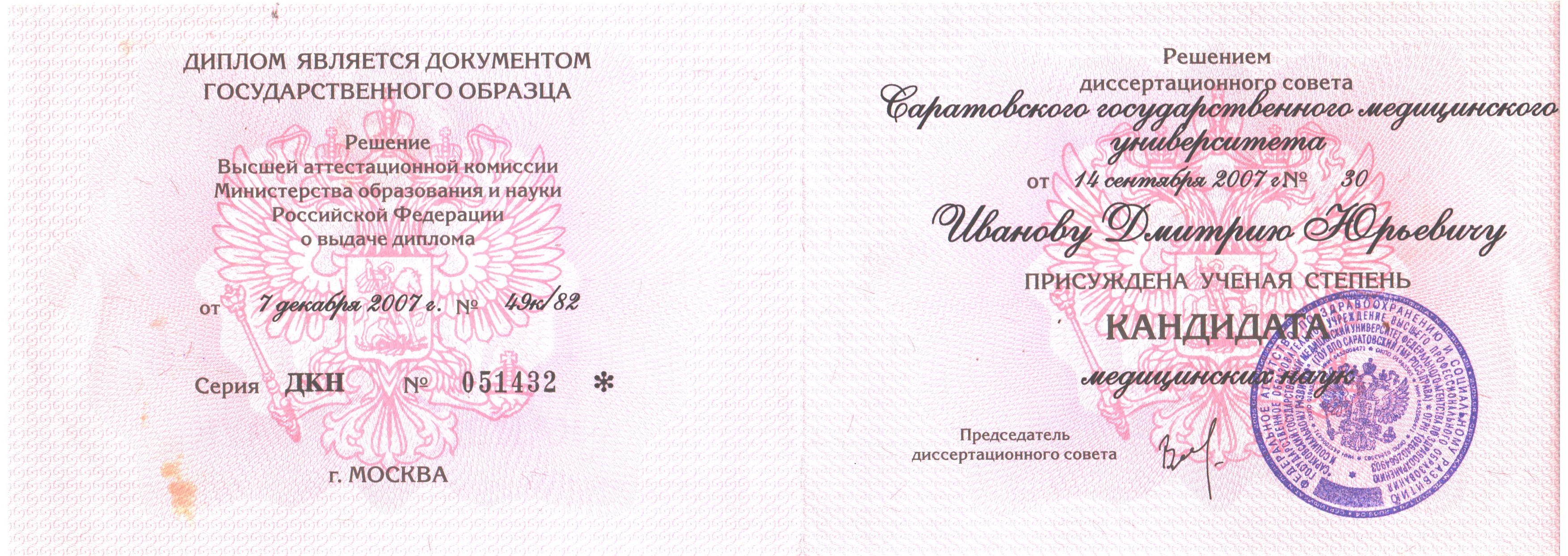 Иванов Дмитрий Юрьевич